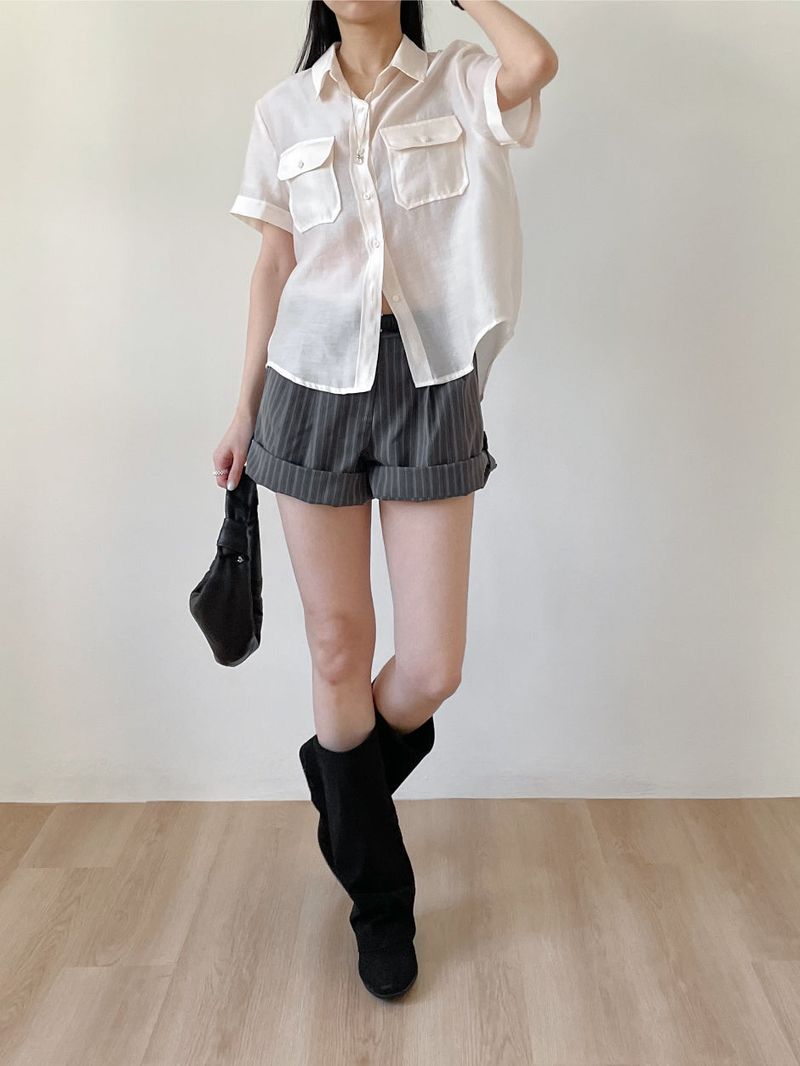 Stripe Cabra Shorts