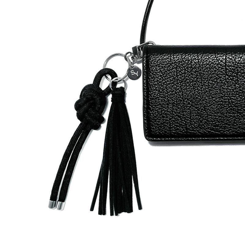 knot string & tassel key ring