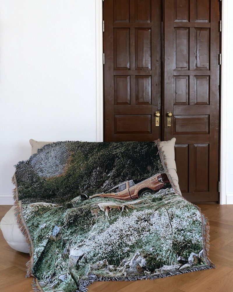 Tapestry woven blanket WB04