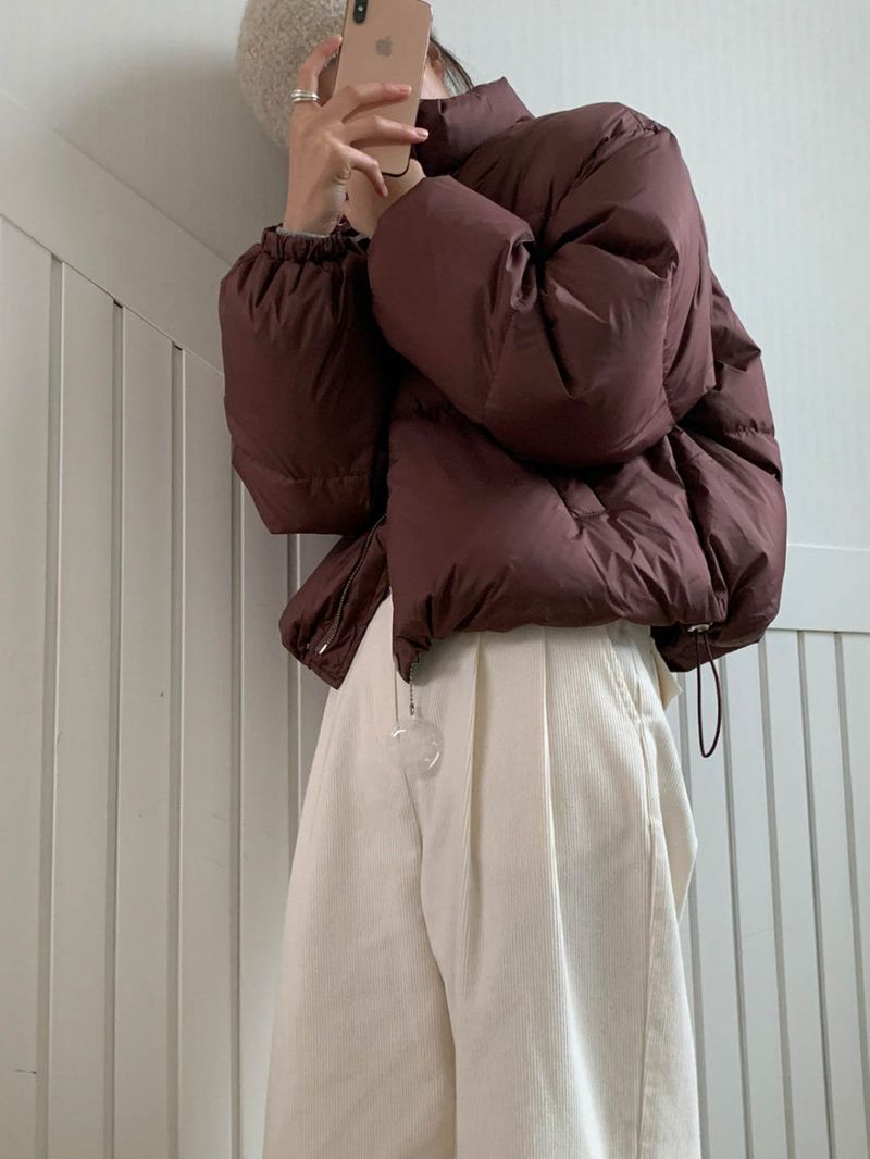 Monbe Duck Down Short Padded Jacket