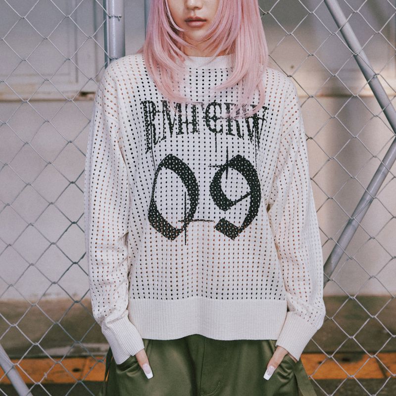 ROMANTIC CROWN（ロマンティッククラウン）の「09 CROCHET KNIT（Tops）」