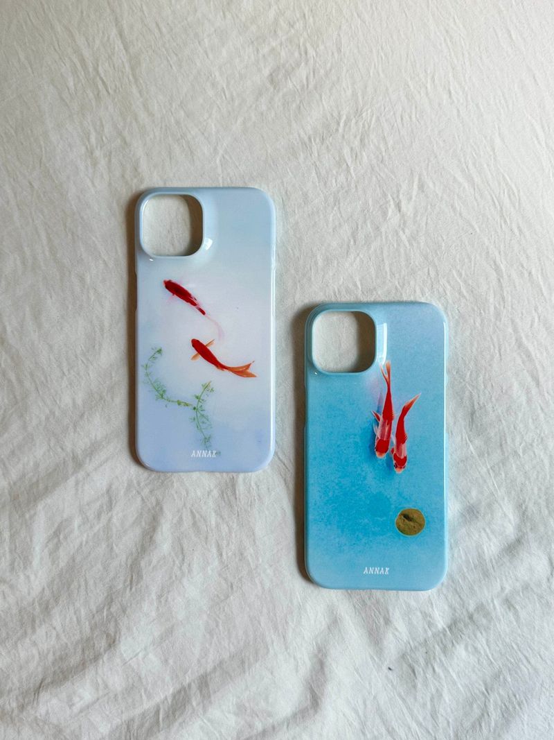 [sky harmony koi goldfish hard case]