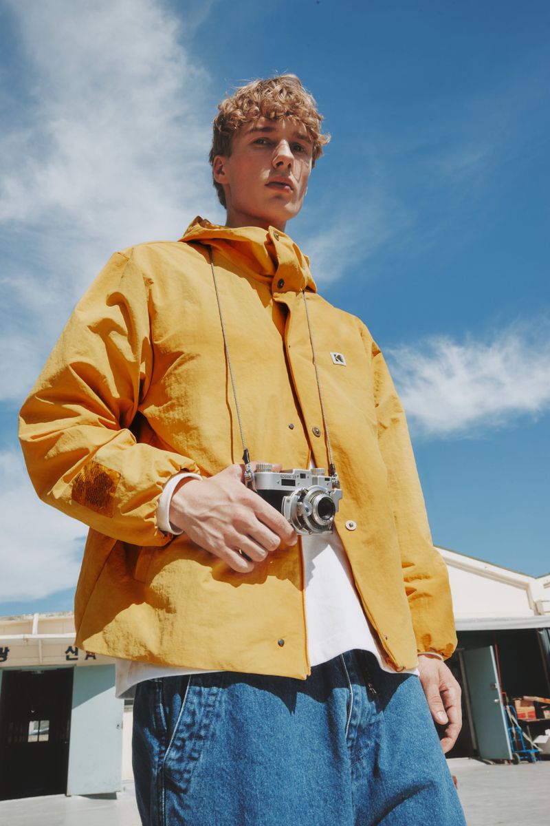 Kodakurry Dyed Hoodie Jacket【YELLOW】
