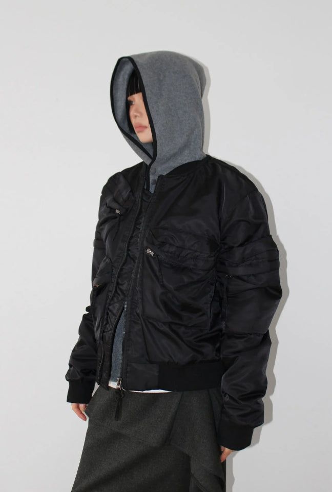 UTILITY POCKET BOMBER JUMPER