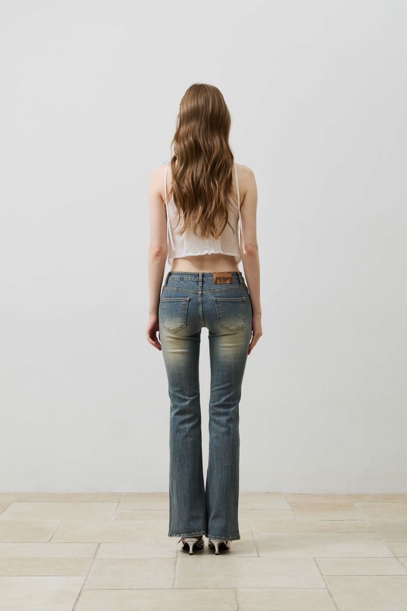 CIEL BOOTCUT DENIM PANTS / LIGHT BLUE
