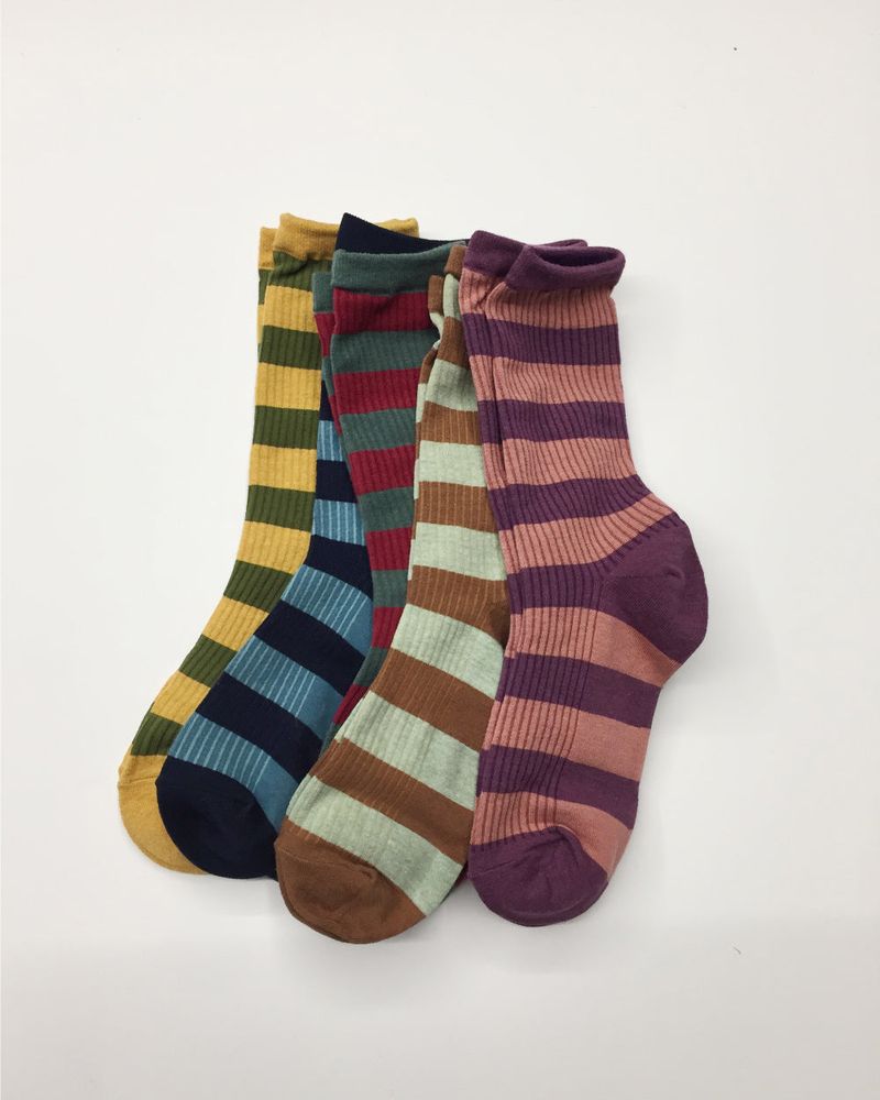 DUGGY（ダギー）の「[1+1] ルピンストライプソックス (5color)（ファッション小物）」