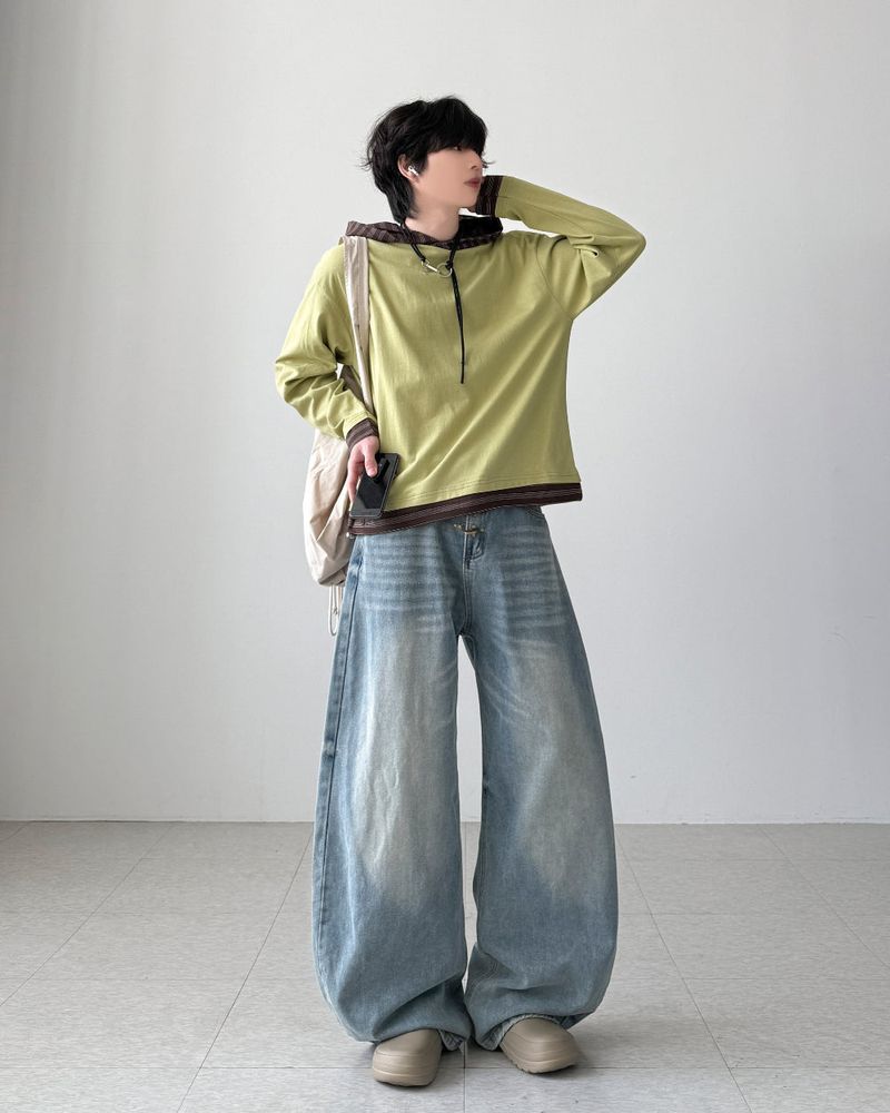 Fire Hook Balloon Denim