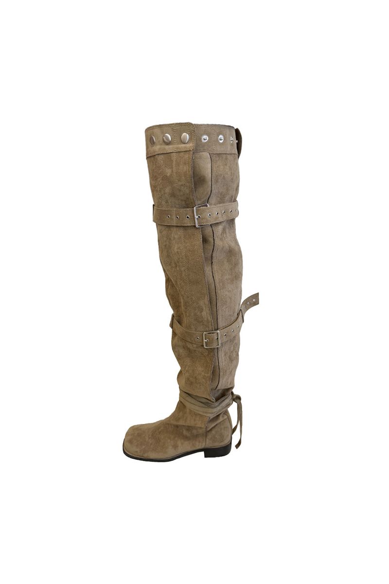 GATELESS（ゲートレス）の「BUCKLE THIGH HIGH BOOTS [LOW]（Shoes）」
