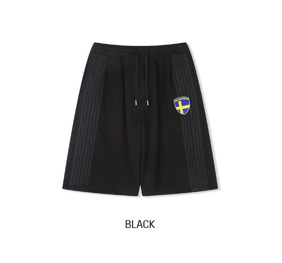 Nub Track Patch Bermuda Pants