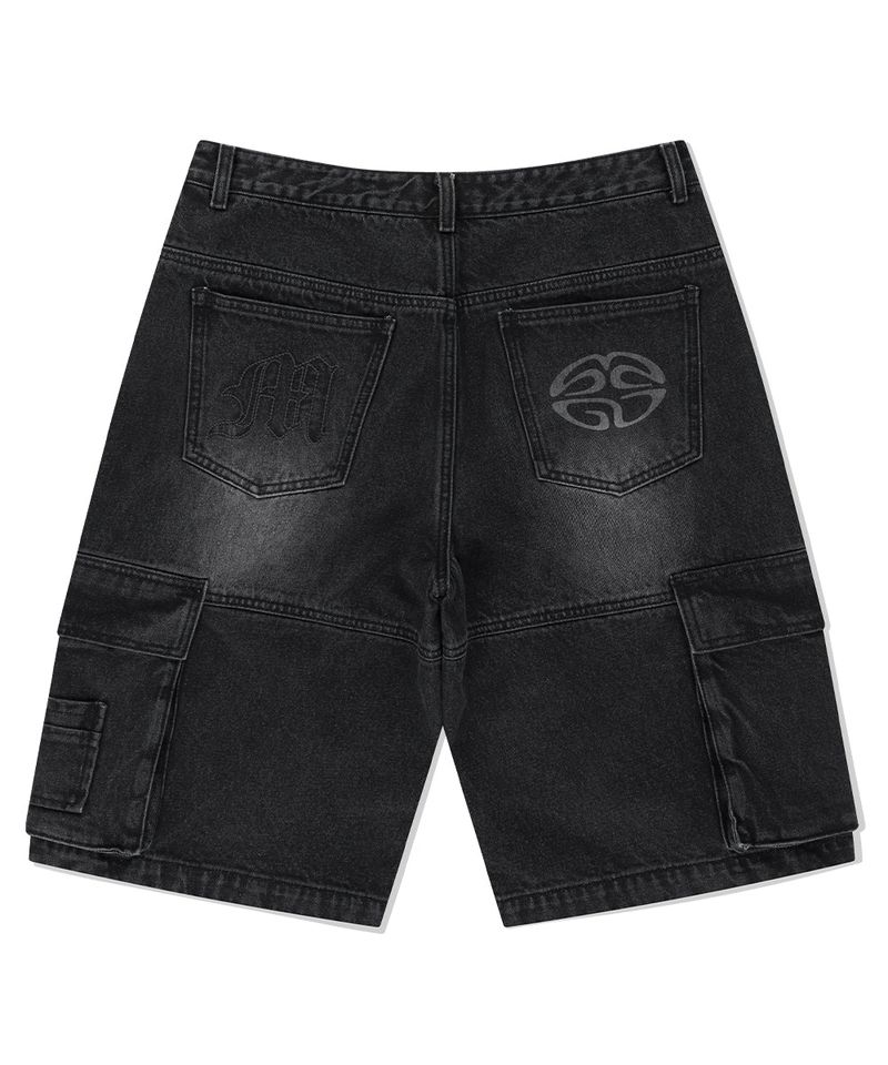 BERMUDA CARGO DENIM SHORT