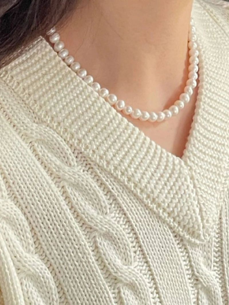 oar（オーエーアール）の「oar Classic Round 8mm Pearl  Pearl Necklace（Accessories）」