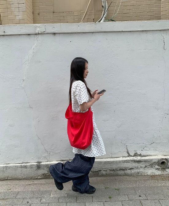 Garanki Non-Faded Wide Denim Pants