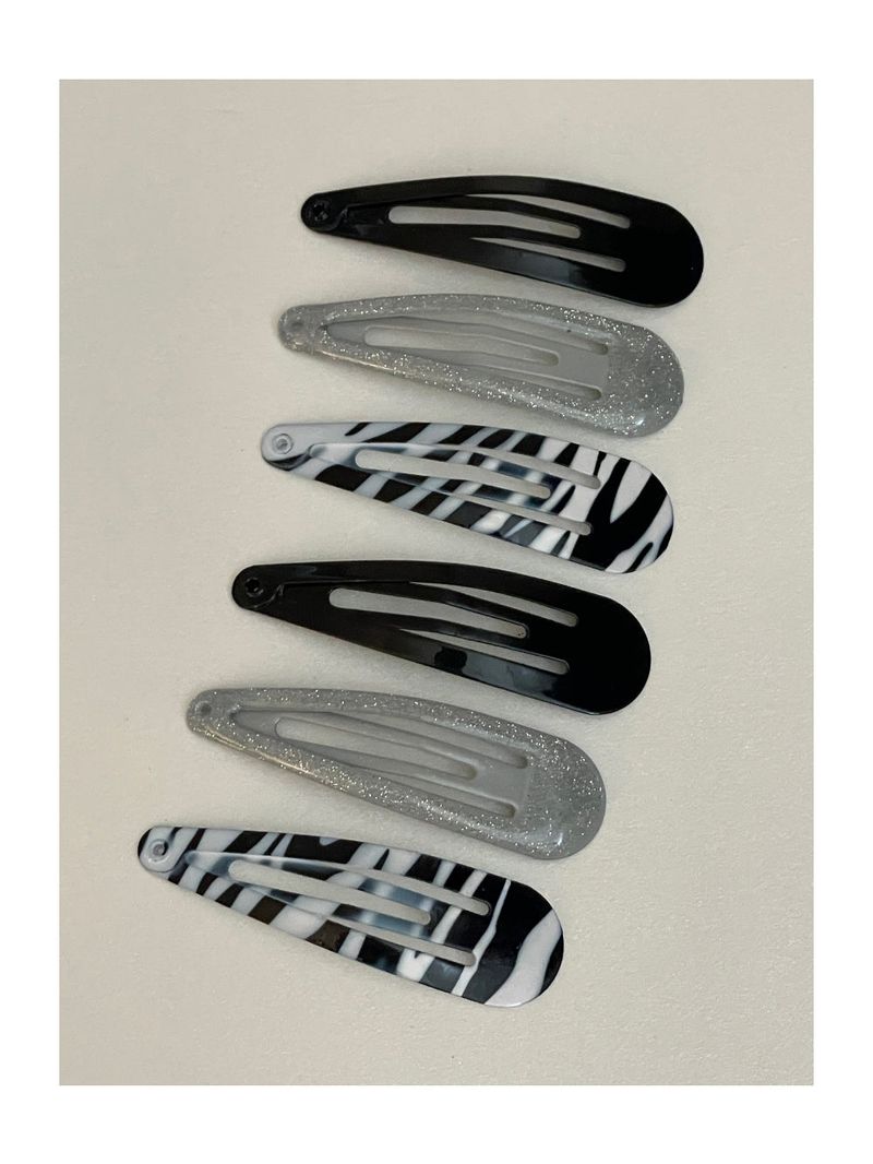 Y2K Zebra 3 Hairpin