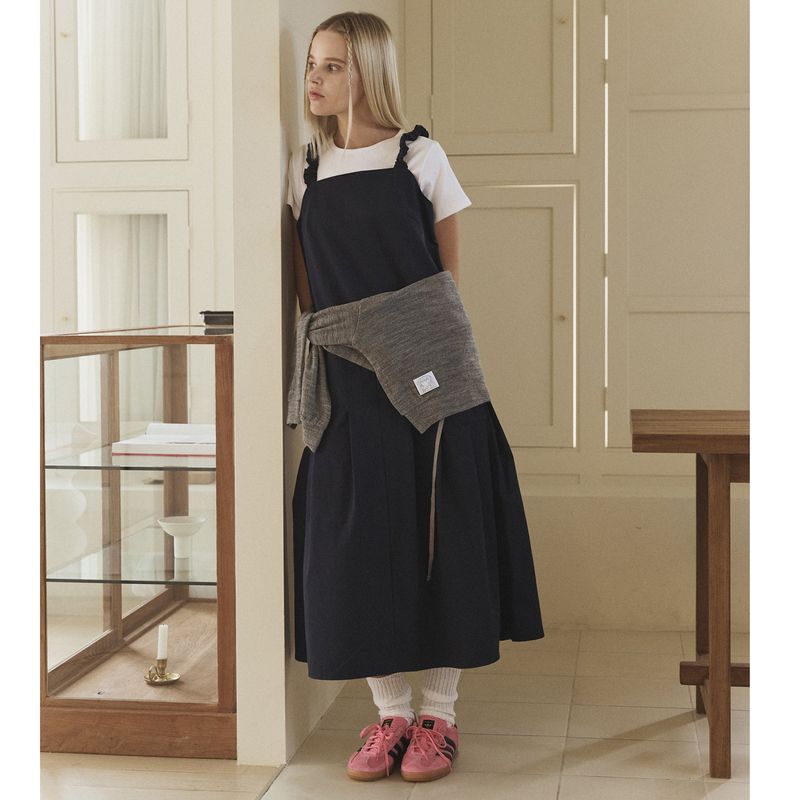 Balmy overall one-piece (navy)