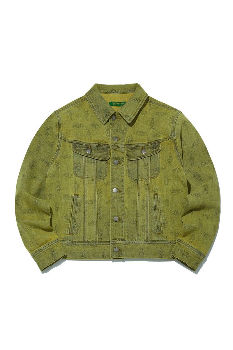 FLIP Denim Trucker Jacket_Mustard Gold