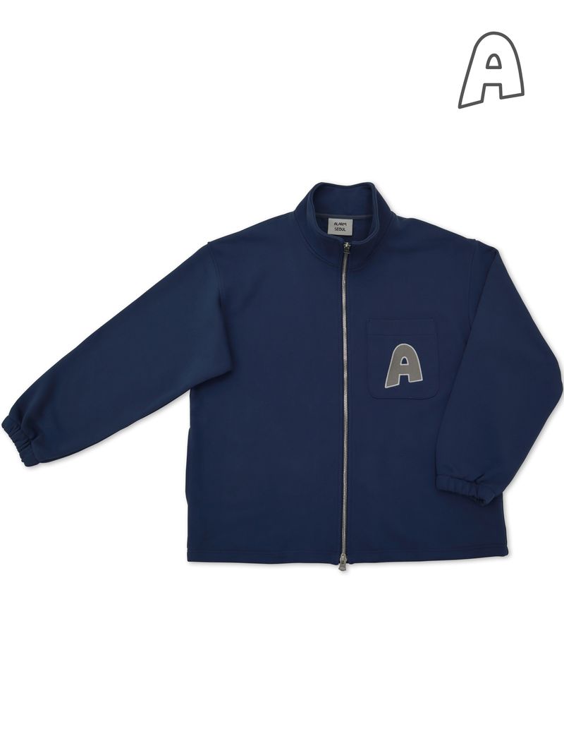 ALARM A ZIP UP NAVY_UNISEX