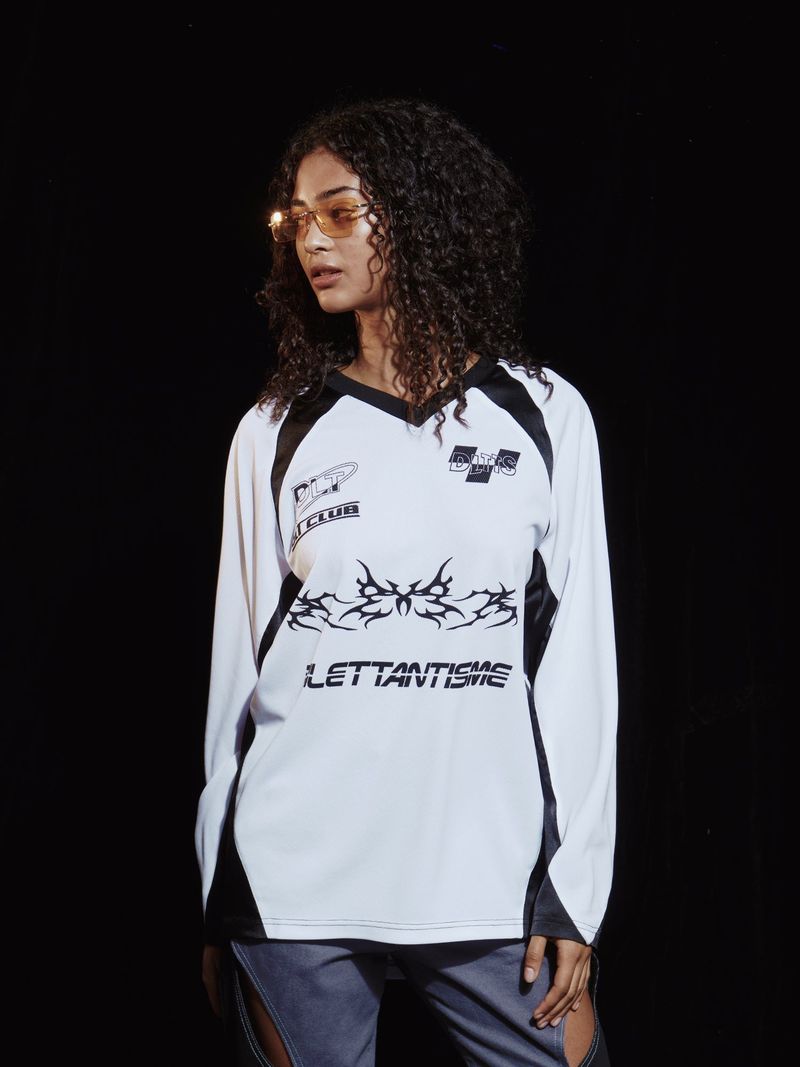 SPORTS FOOTBALL JERSEY T SHIRT (WH)