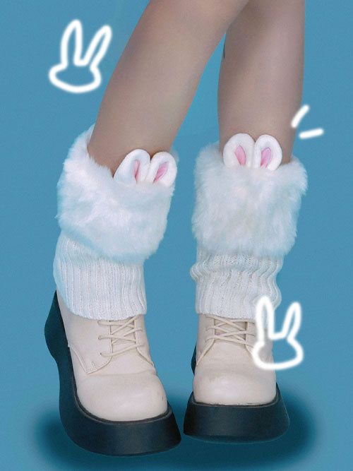 KUO(クーオ)の「sweet rabbit leg warmer(Fashion Accessories)」