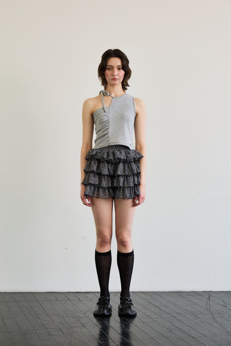 ARIKIM（アリキム）の「BEBE UNBALANCE SLEEVELESS TOP / GRAY（Tops）」