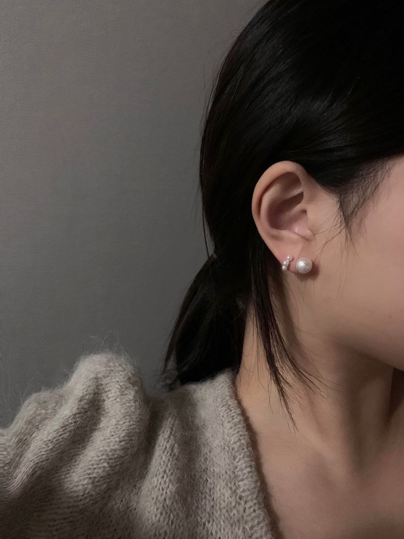Cotton earring • 925silver