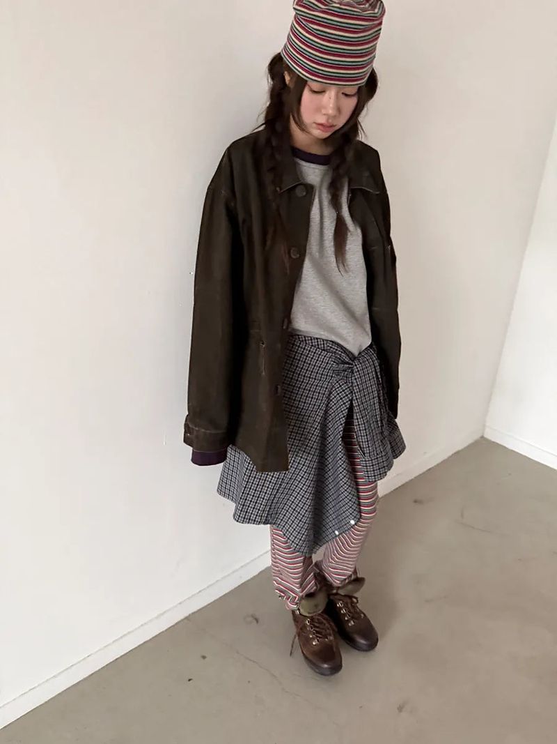  french mood peach jacket 