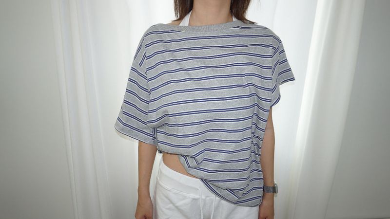 soup off shoulder tee