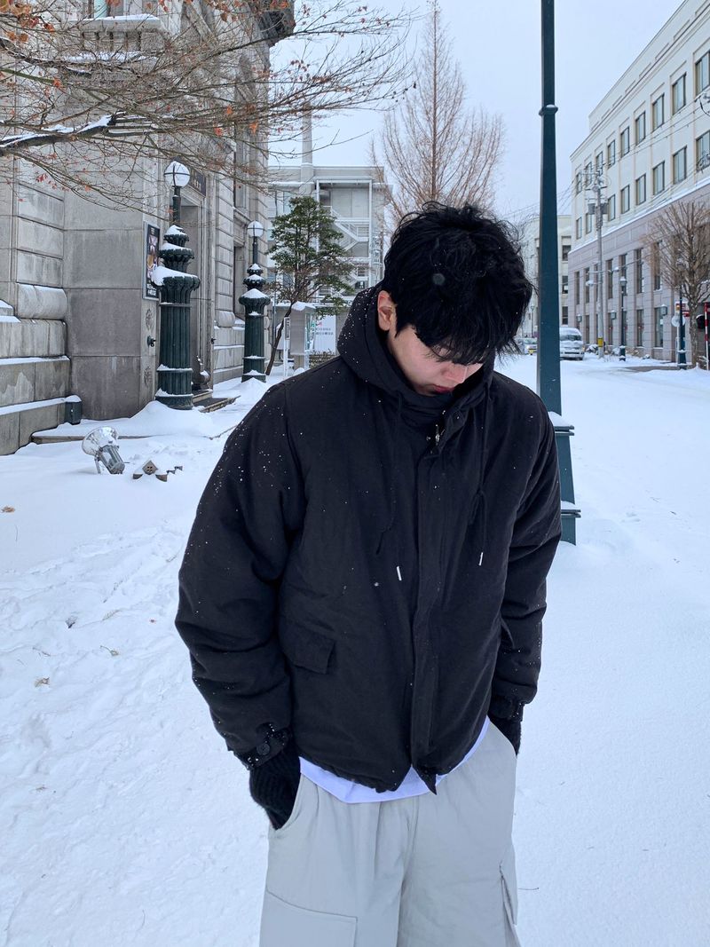 Otaru short field hood padding