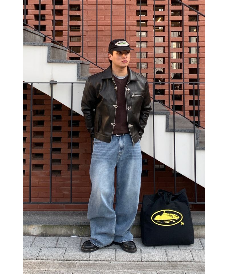 Pinter Hook Leather Jacket