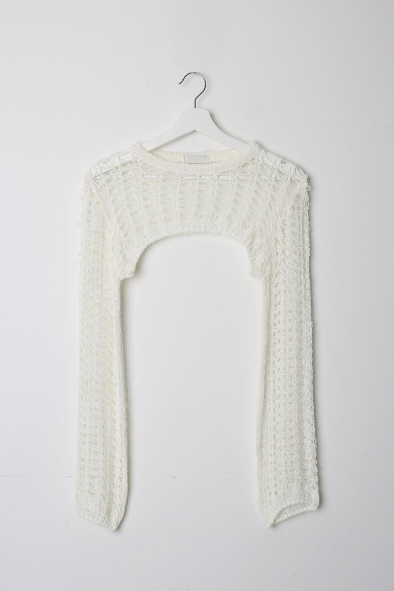 NET SUMMER KNIT BOLERO