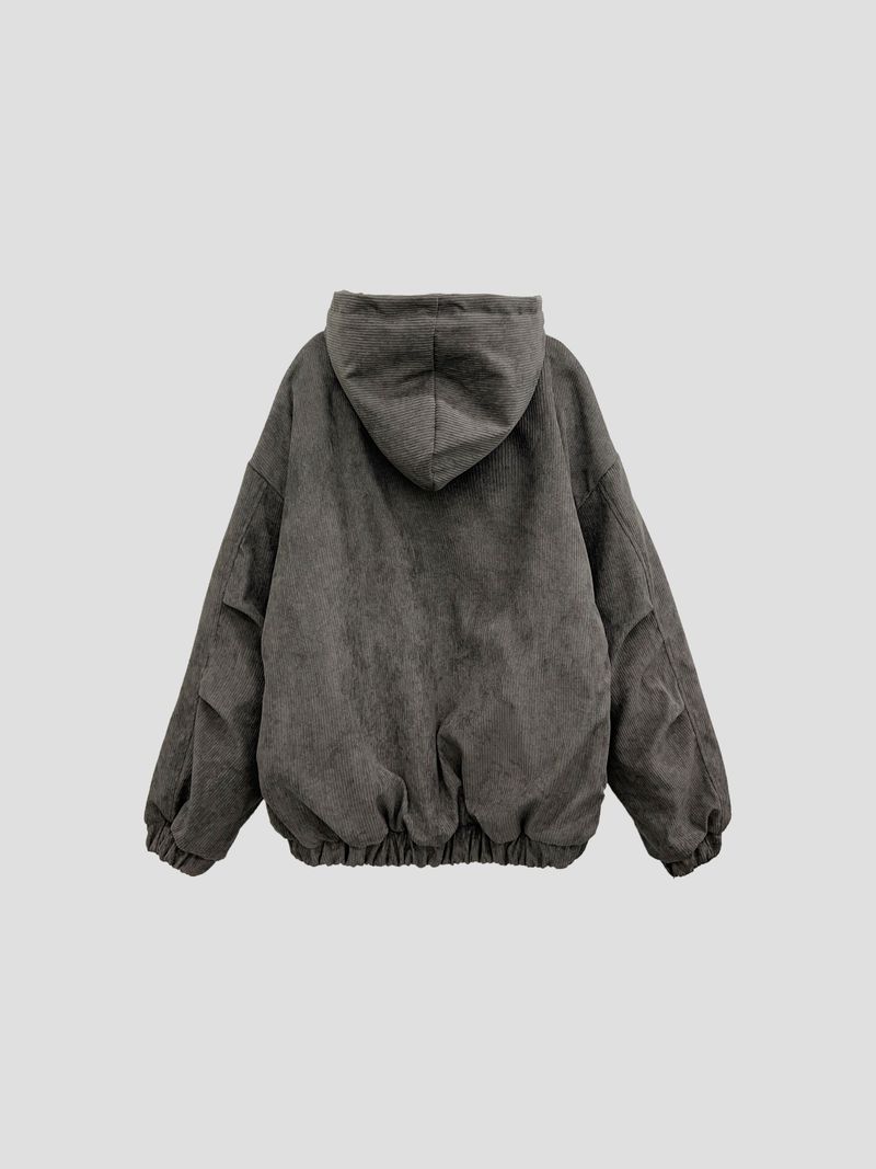 Number Jack Corduroy Hooded Jacket 3C