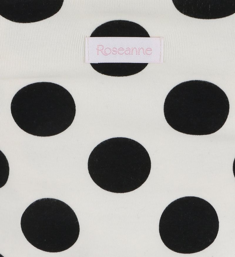 Midnight Bloom Dress (Ivory Dot)
