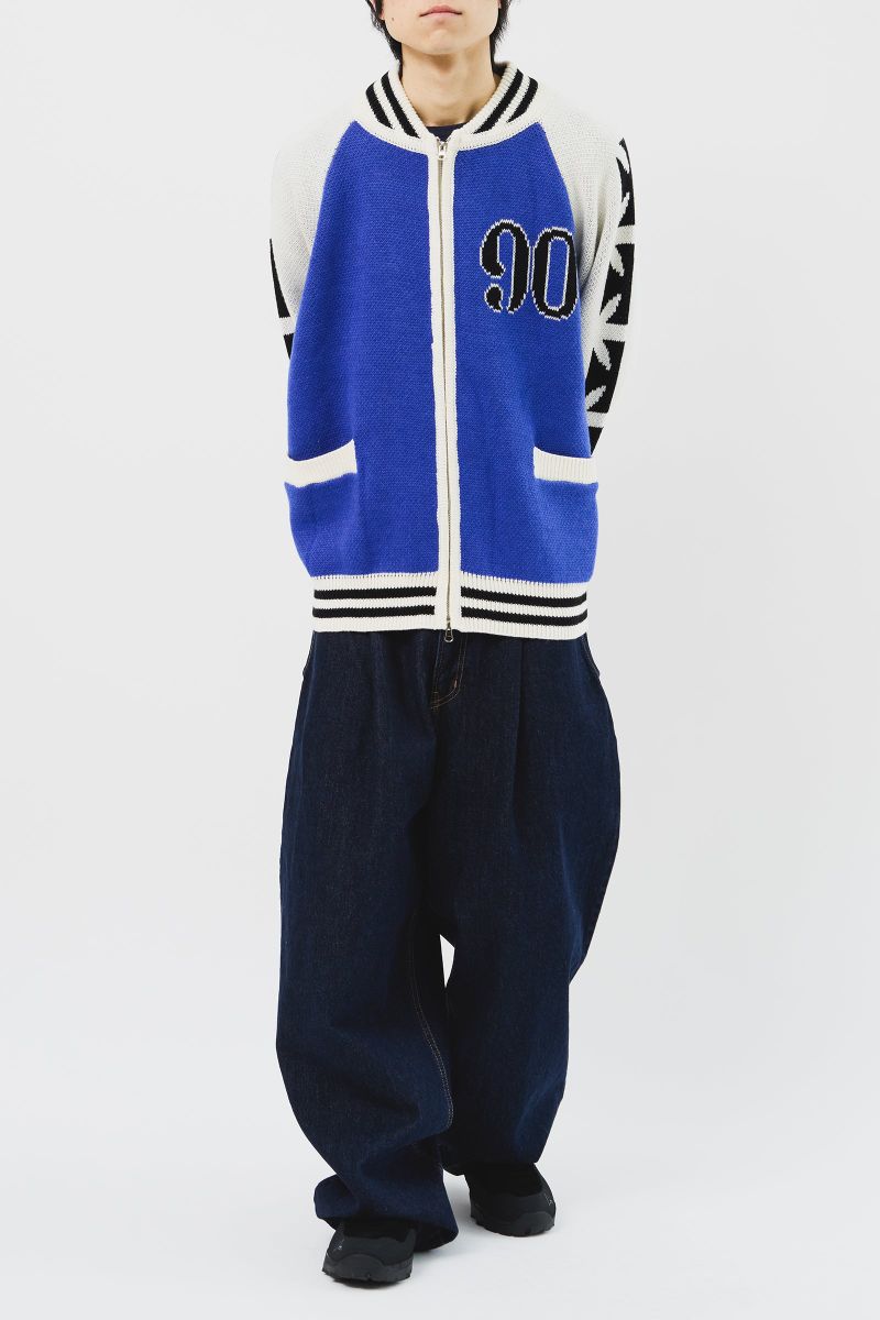 Neo Knitted Zip Jacket (2color)