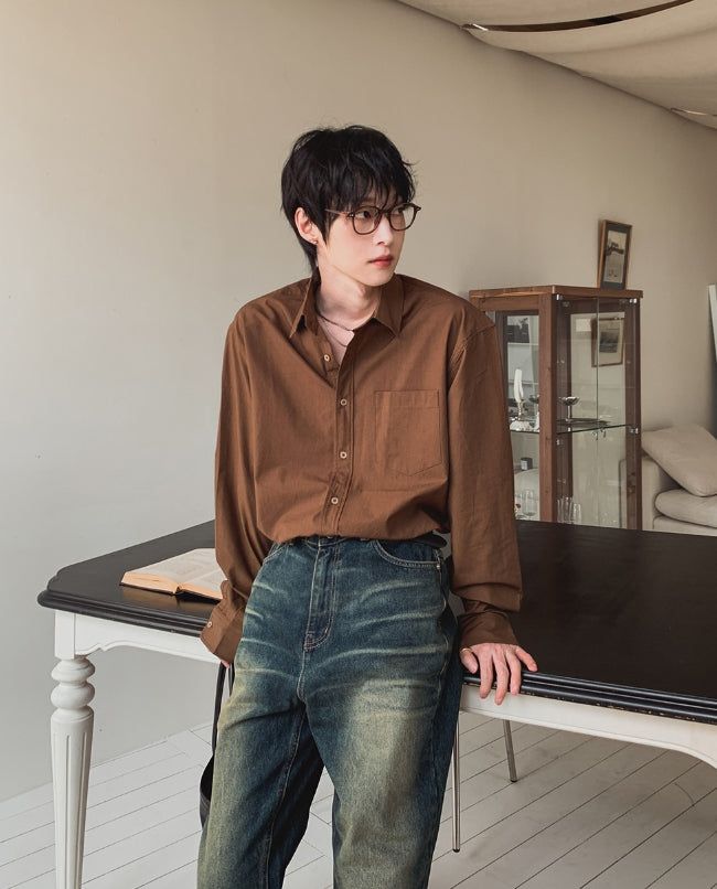 2PLAN(ツープラン)の「ノッキングクラシックロングスリーブシャツ(トップス)」