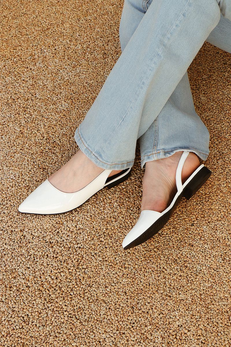 LUNA SLINGBACK SHOES_4COLORS
