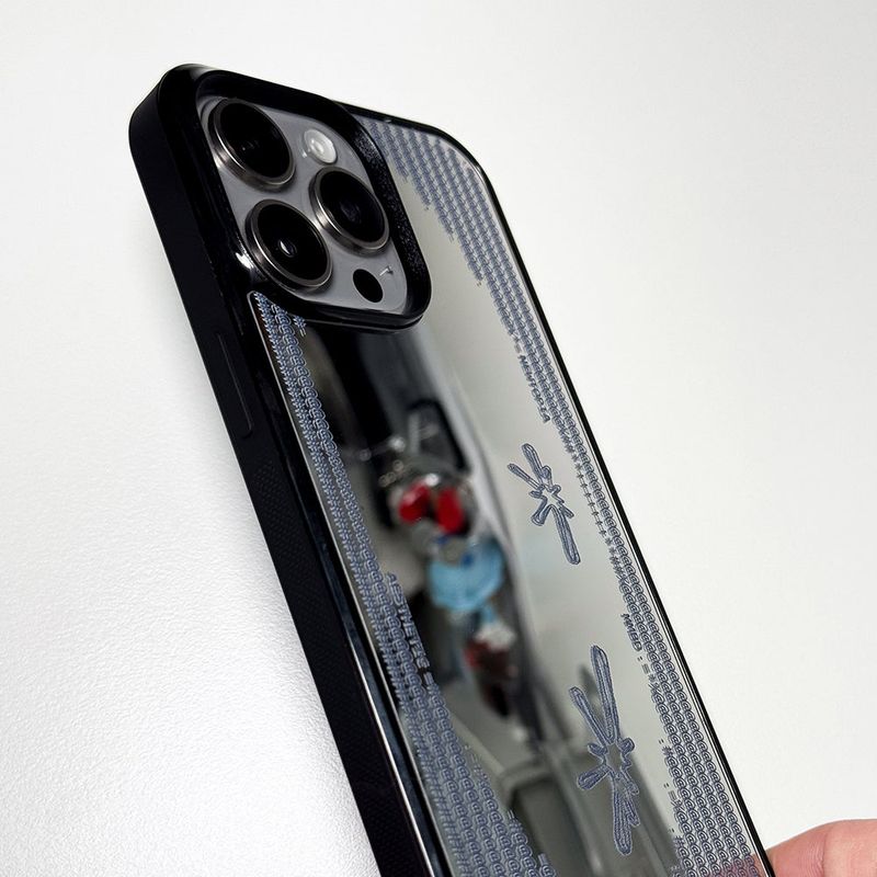 NTA Bound Life_ASCII CORE_002 Bumper Mirror Phone Case