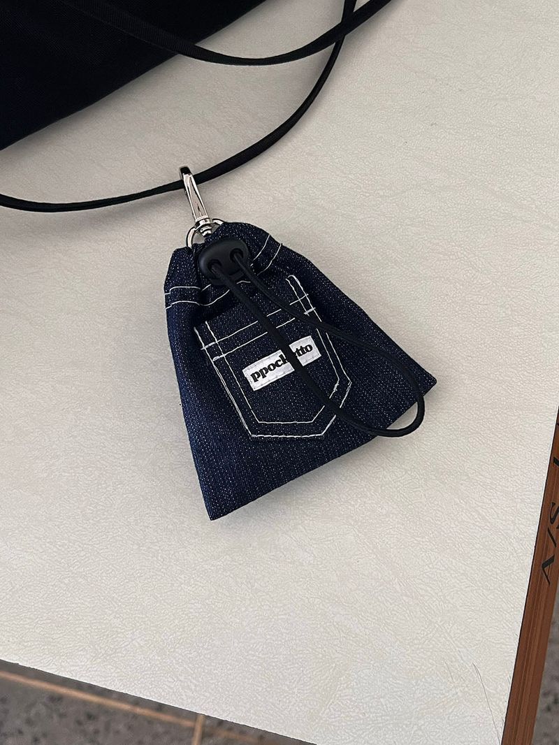 ppocketto keyling pouch - denim
