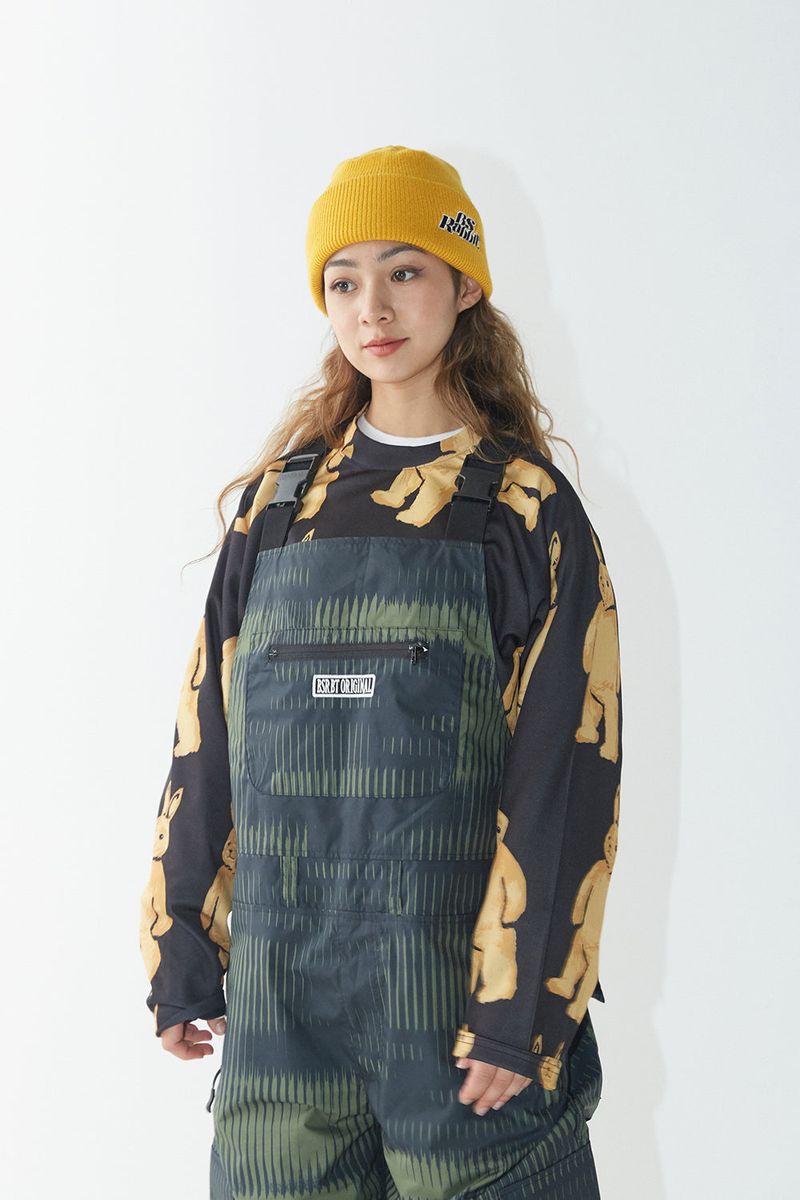 BSR2223FWBN016 BS LOGO BEANIE YELLOW