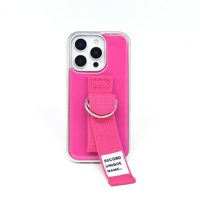 seconduniquename（セカンドユニークネーム）の「SUN CASE HOTPINK (EPOXY SILVER)（Smartphone Accessories）」