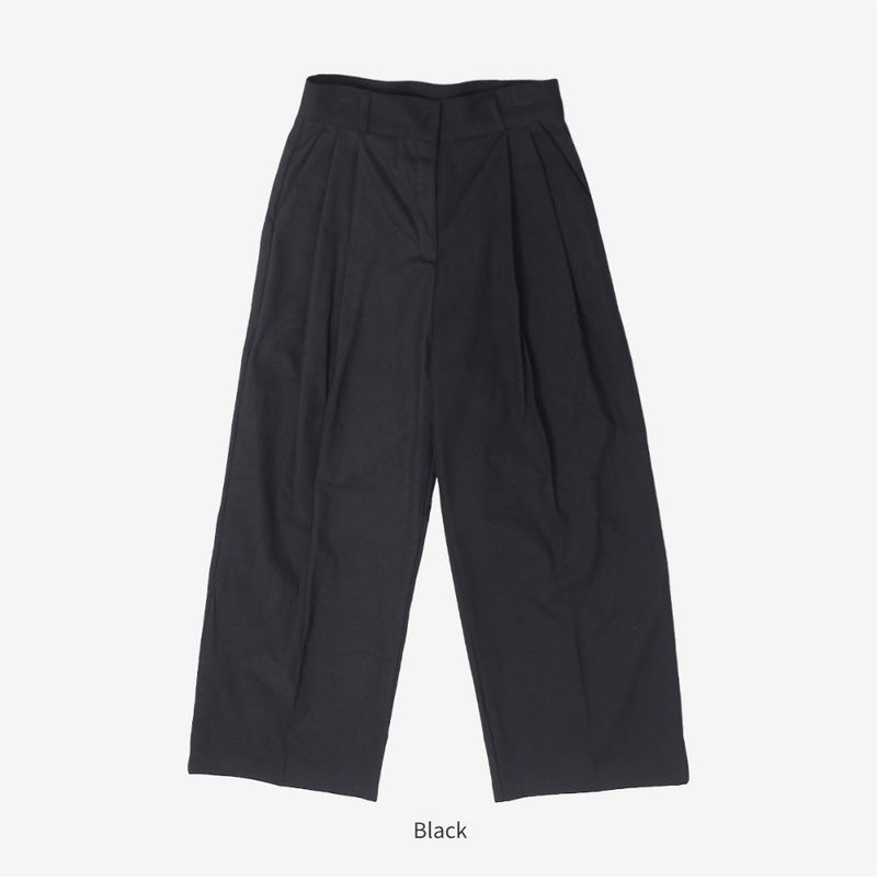 Botte wide cotton slacks