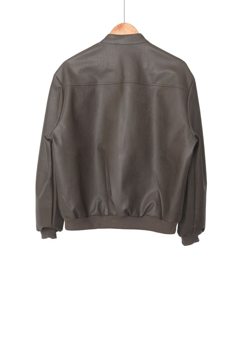 Biker Track Leather Jacket