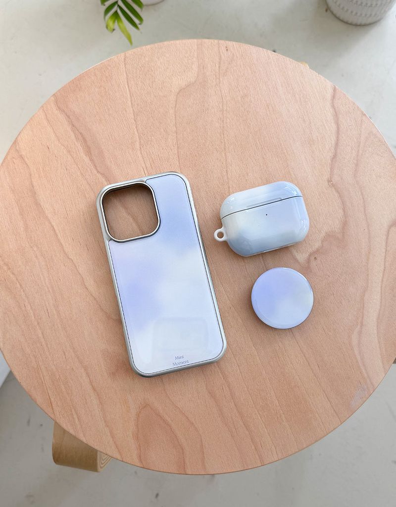 [MADE] IRIS シルバーエポキシ iPhoneケース