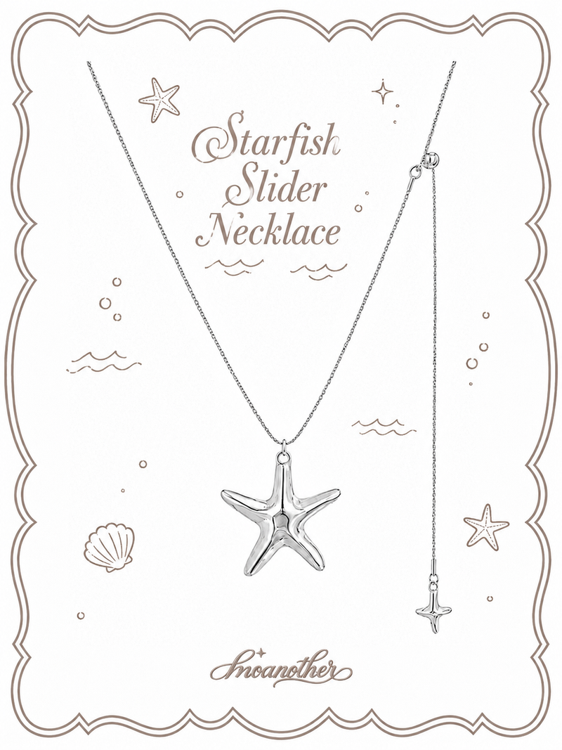 moanother（モノアザー）の「スターフィッシュ スライダー ネックレス（アクセサリー）」