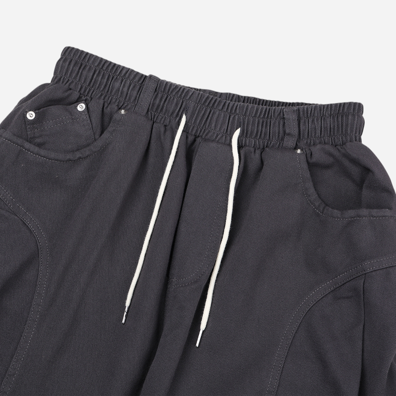ボリューム リベット コットン パンツ