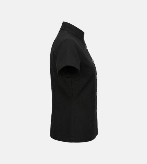 Mode button t-shirt