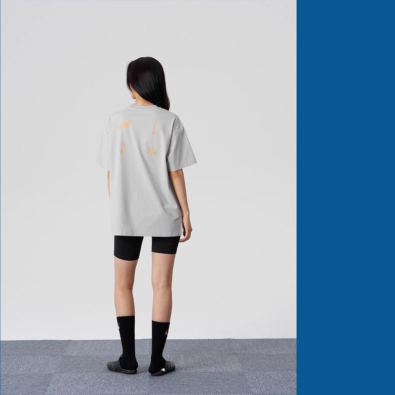 FMACM Embroidered Print Short-Sleeve T-Shirt