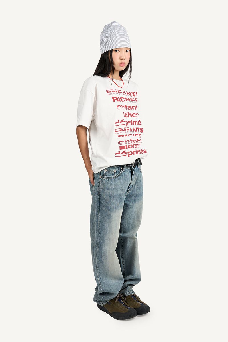 Blue Ocean Straight Denim Pants