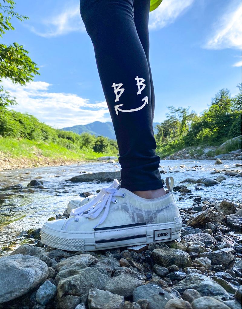 BBD BB Smile Logo Leggings (Black)