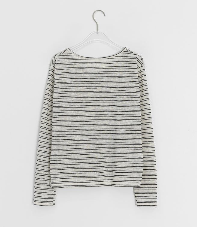Vianne Stripe Sleeveless Cardigan Set