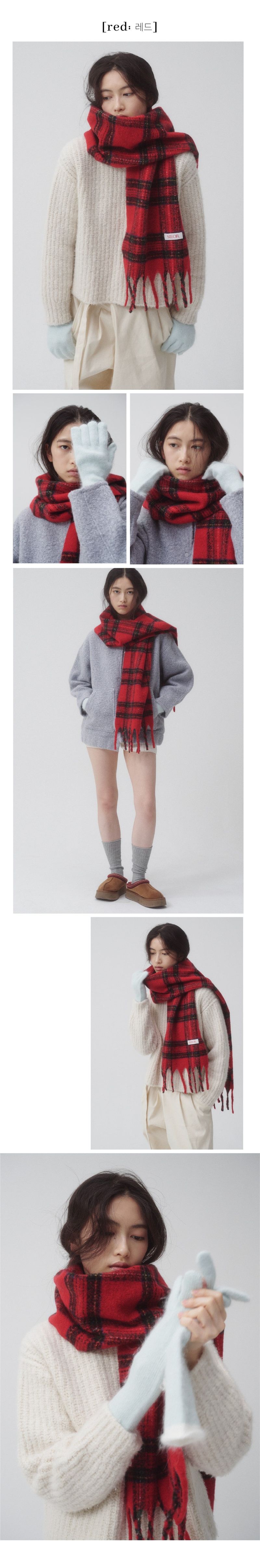 Dolf check muffler_3 colors