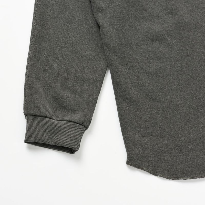 [Patchwork Sweatshirt] Charcoal